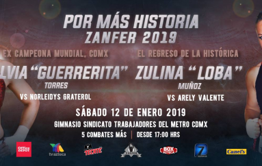 “Guerrerita” Torres y “Loba” Muñoz abren temporada 2019.