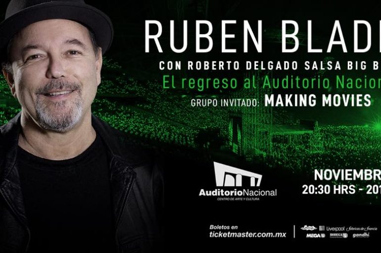 RUBEN BLADES & ROBERTO DELGADO SALSA BIG BAND EN MÉXICO