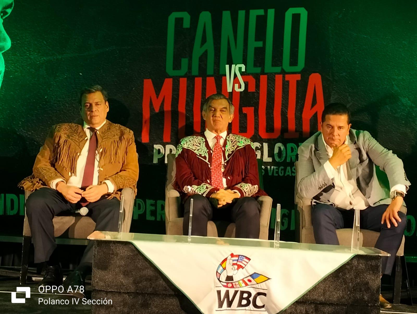 PRESENTACIÓN DEL CINTURÓN TAMAULIPAS: CONSEJO MUNDIAL DE BOXEO WBC