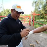 Johan Álvarez supera la báscula y se declara listo para su regreso