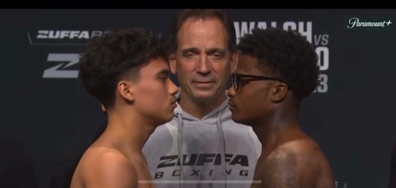 EMILIANO CÁRDENAS, FIRME EN EL PESAJE: SANGRE AZTECA LISTA PARA LA GUERRA