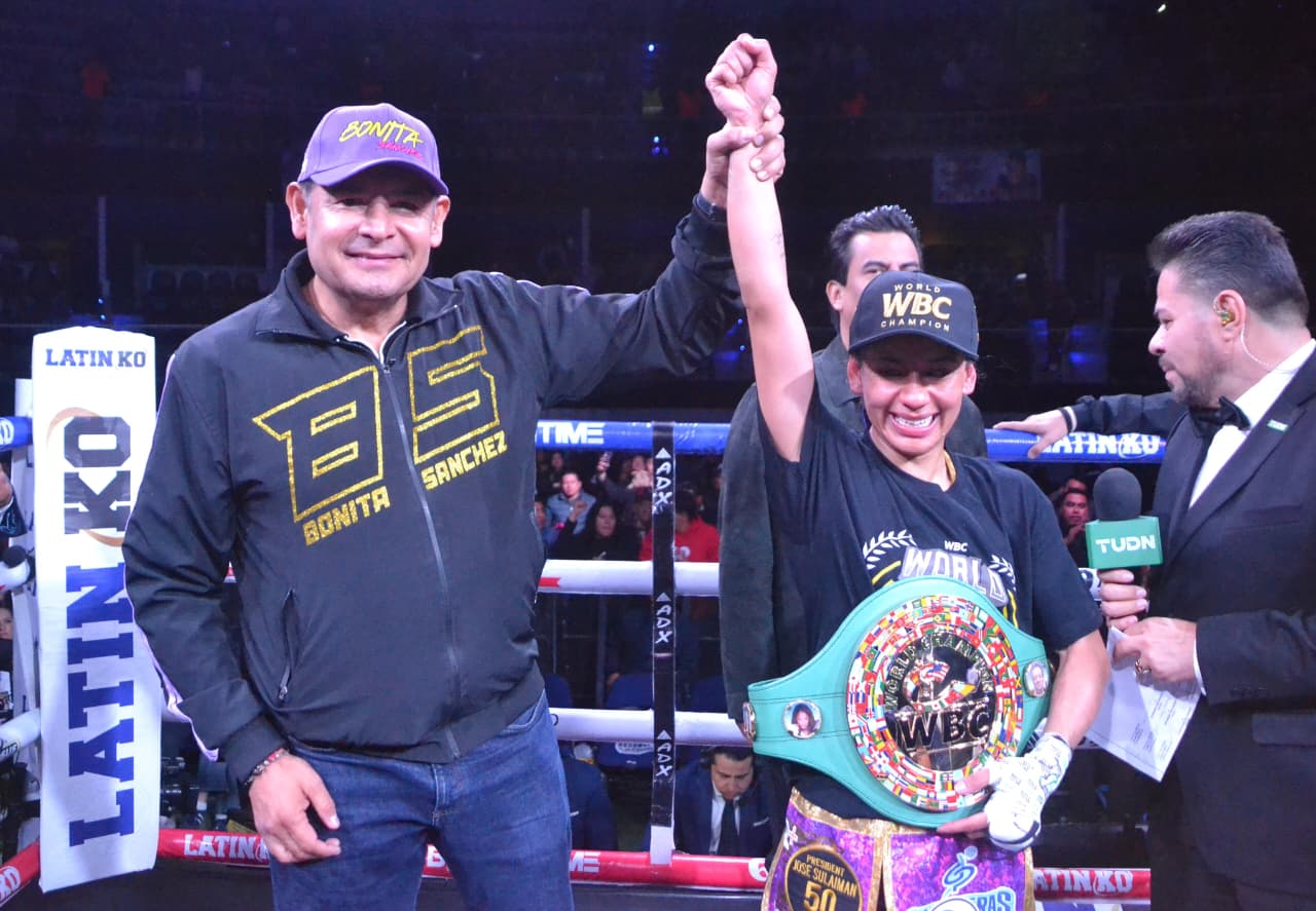 HISTÓRICO, ‘BONITA’ SÁNCHEZ ES LA NUEVA CAMPEONA MUNDIAL WBC